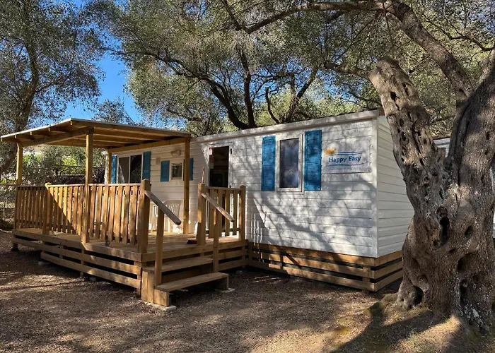 Happy Camp Mobile Homes In Karda Campingplads Dassia (Corfu)